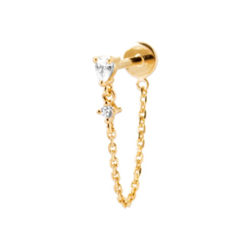 Coque de Nacre Piercing plaqué or 23071810