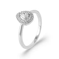 Coque de Nacre Bague argent 10023410