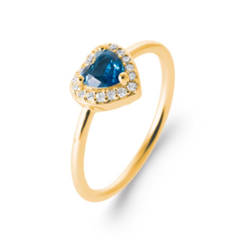 Coque de Nacre Bague solitaire plaqué or 2972940