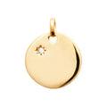 Coque de Nacre Médaille plaqué or 2782710