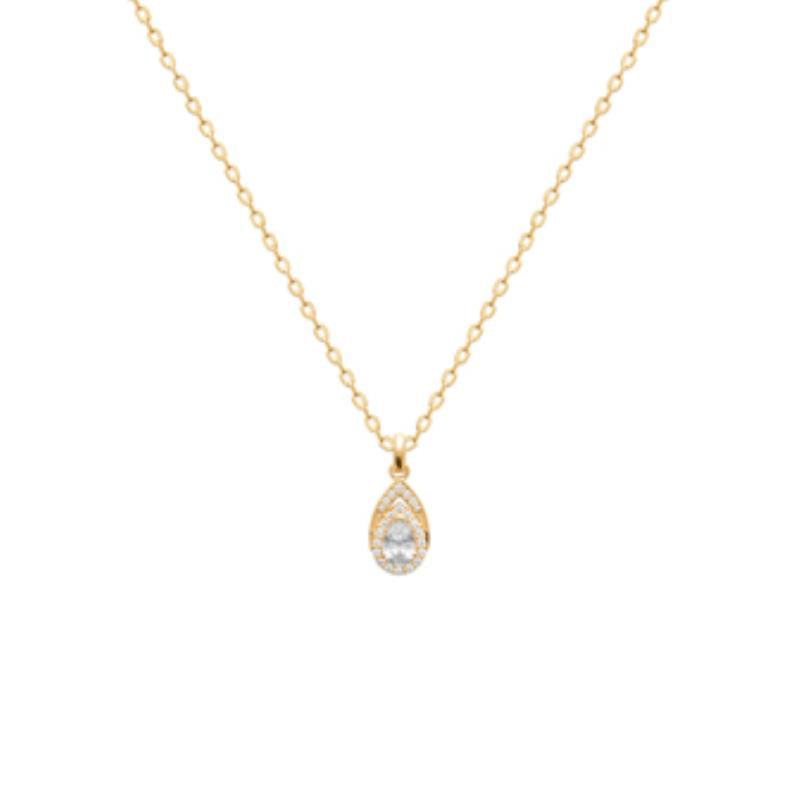 Coque de Nacre Pendentif plaqué or 2781310