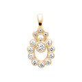 Coque de Nacre Pendentif plaqué or 2791710