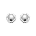 Coque de Nacre Puces d'oreilles argent 73073800