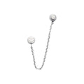 Coque de Nacre Boucle d'oreille à l'unité argent 13004610