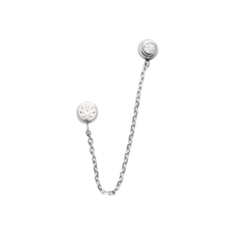 Coque de Nacre Boucle d'oreille à l'unité argent 13004610