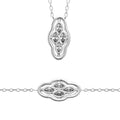 Coque de Nacre Chaîne argent 874344