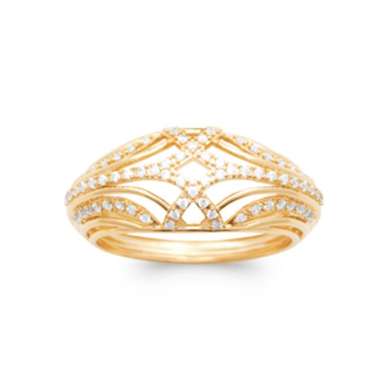Coque de Nacre Bague plaqué or 2996810
