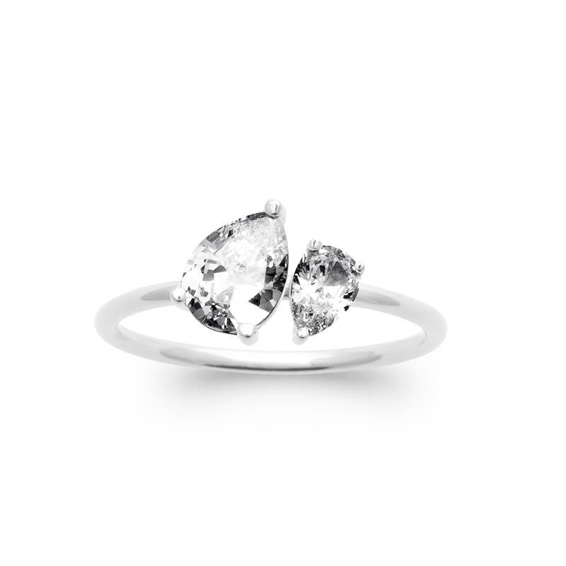 Coque de Nacre Bague argent 10012610