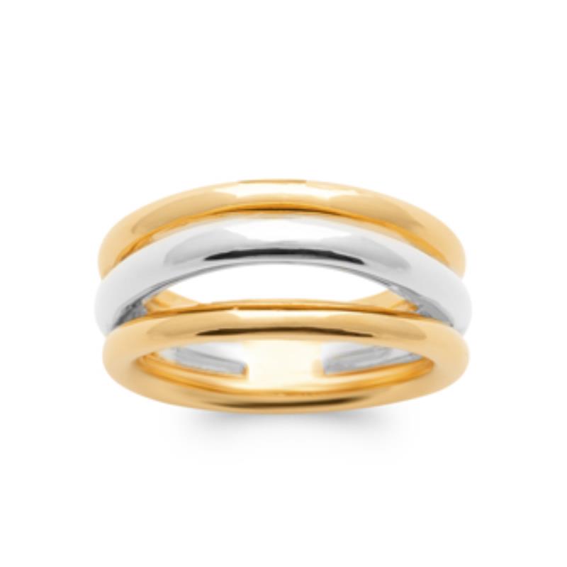 Coque de Nacre Bague plaqué or 2958301