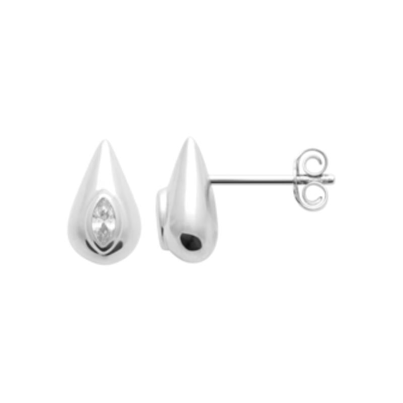 Coque de Nacre Puces d'oreilles argent 13063610
