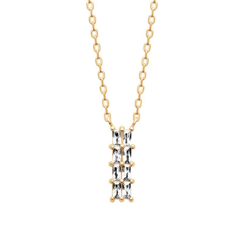 Coque de Nacre Collier plaqué or 974403