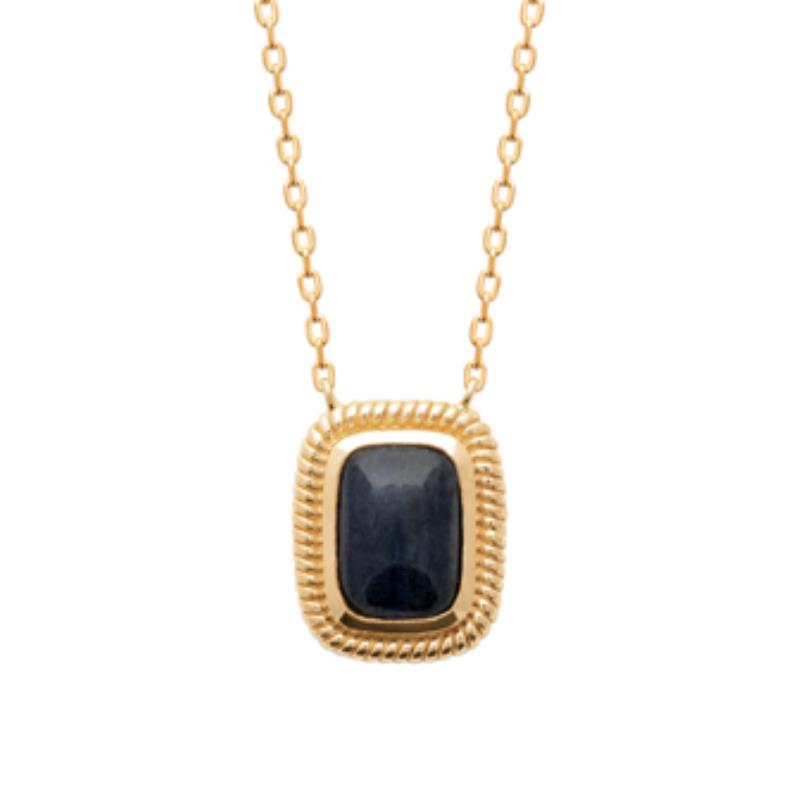 Coque de Nacre Collier plaqué or 973710