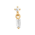 Coque de Nacre Piercing plaqué or 23071610