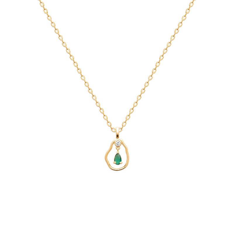 Coque de Nacre Pendentif plaqué or 2791550