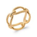 Coque de Nacre Bague plaqué or 2911700