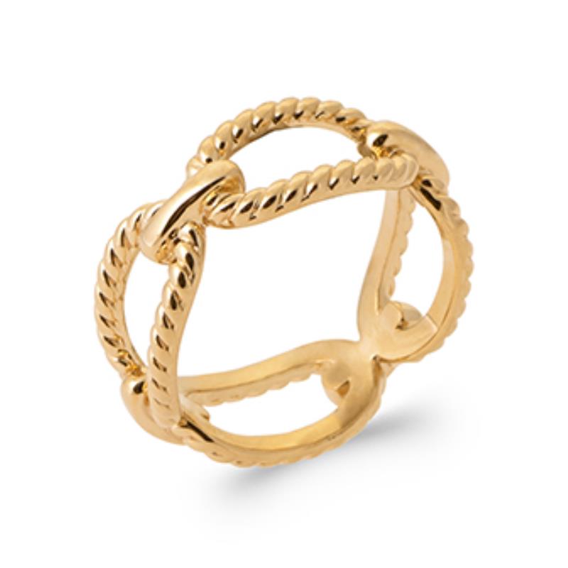 Coque de Nacre Bague plaqué or 2911700