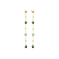 Coque de Nacre Boucles d'oreilles pendantes plaqué or 23048650