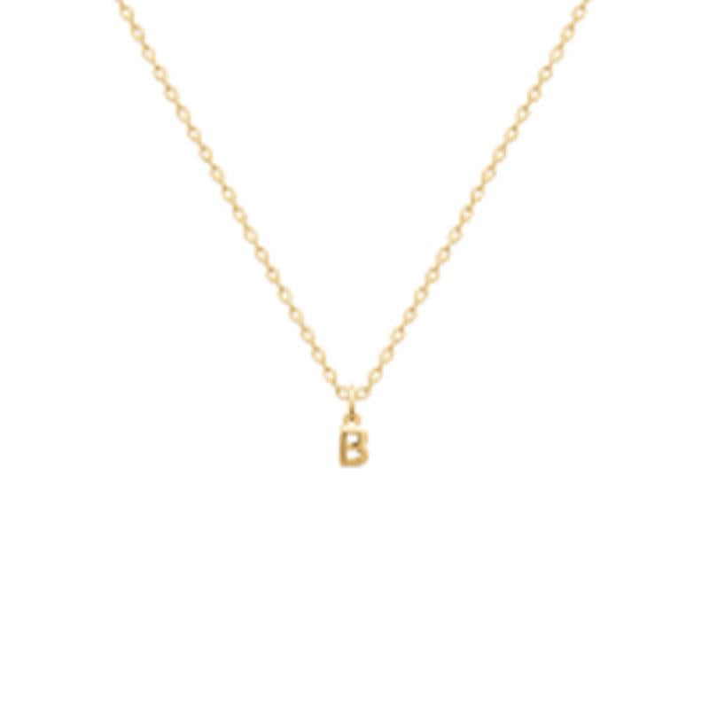 Coque de Nacre Pendentif initiale plaqué or 2775602
