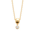 Coque de Nacre Collier plaqué or 974172