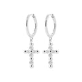 Coque de Nacre Créoles argent 1664110
