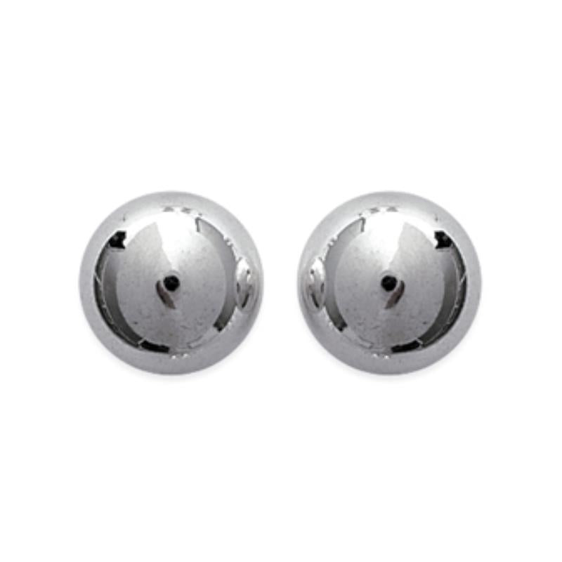 Coque de Nacre Puces d'oreilles argent 102403212