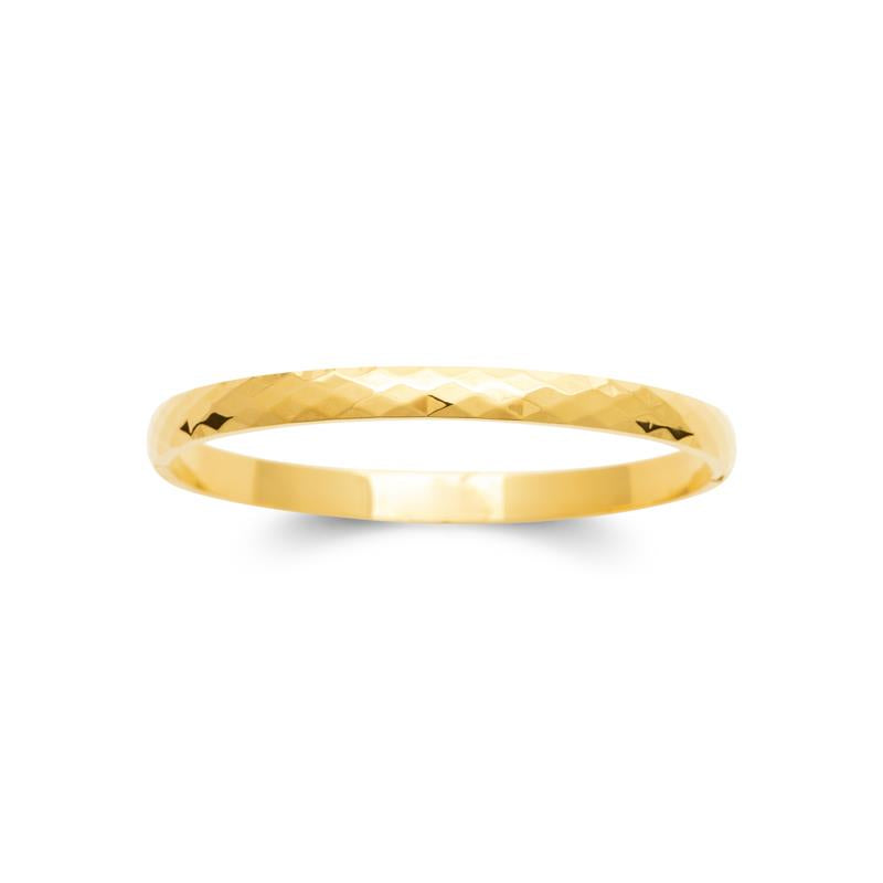 Coque de Nacre Bracelet jonc acier doré 312306