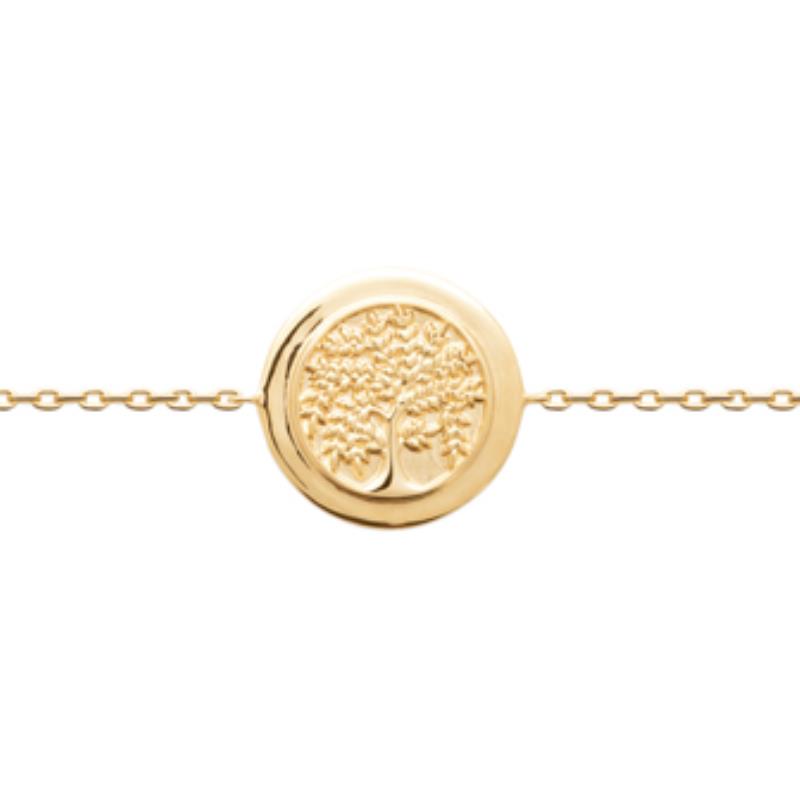 Coque de Nacre Bracelet plaqué or 922090