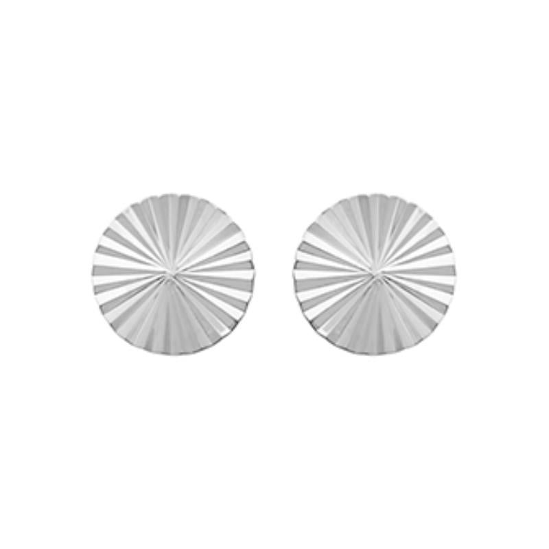Coque de Nacre Puces d'oreilles argent 7557900