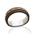 Coque de Nacre Bracelet cuir 310205