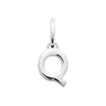 Coque de Nacre Pendentif initiale argent 7775617