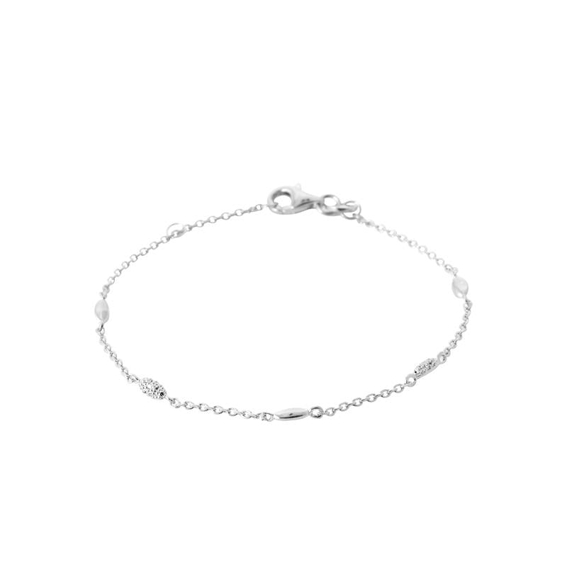 Coque de Nacre Chaîne argent 874253
