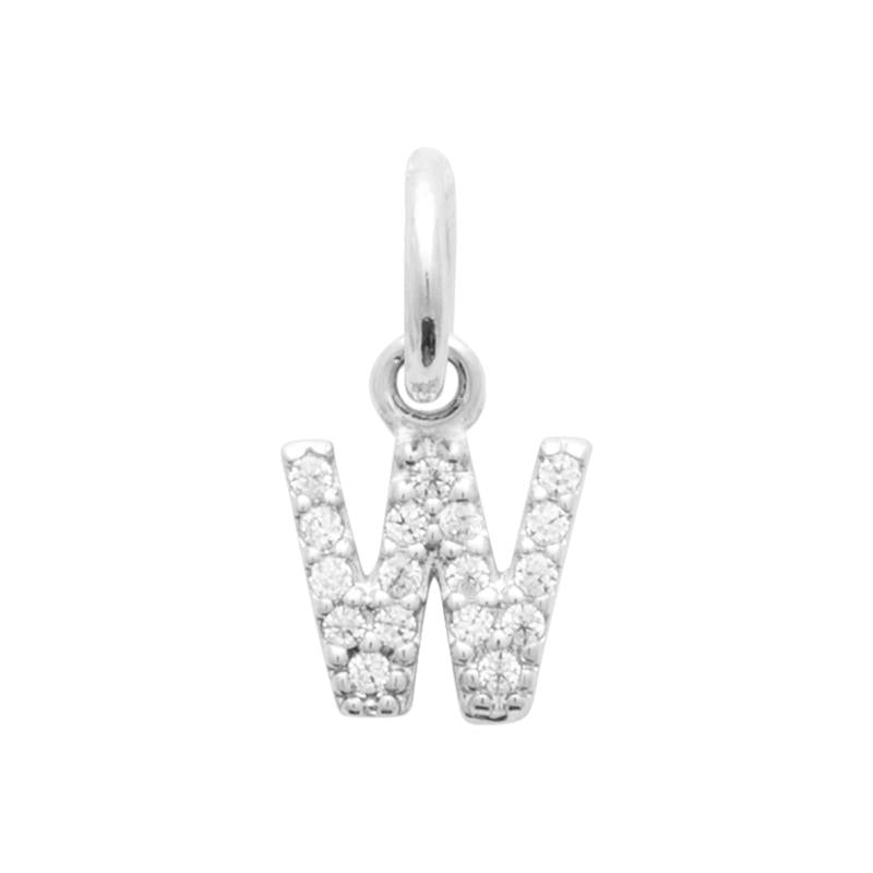 Coque de Nacre Pendentif initiale argent 1776723