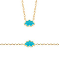 Coque de Nacre Bracelet plaqué or 922093
