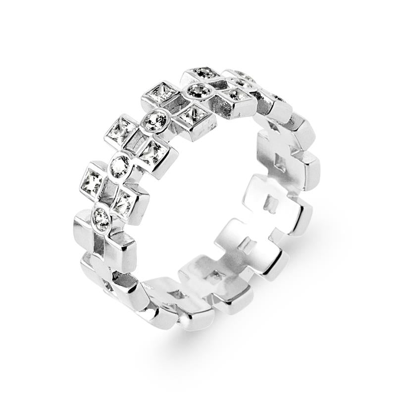 Coque de Nacre Bague plaqué argent 40016010