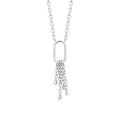 Coque de Nacre Collier argent 722143