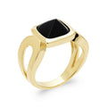 Coque de Nacre Bague plaqué or 2299107