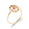Coque de Nacre Bague plaqué or 20016405