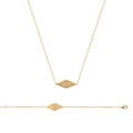 Coque de Nacre Collier plaqué or 921643