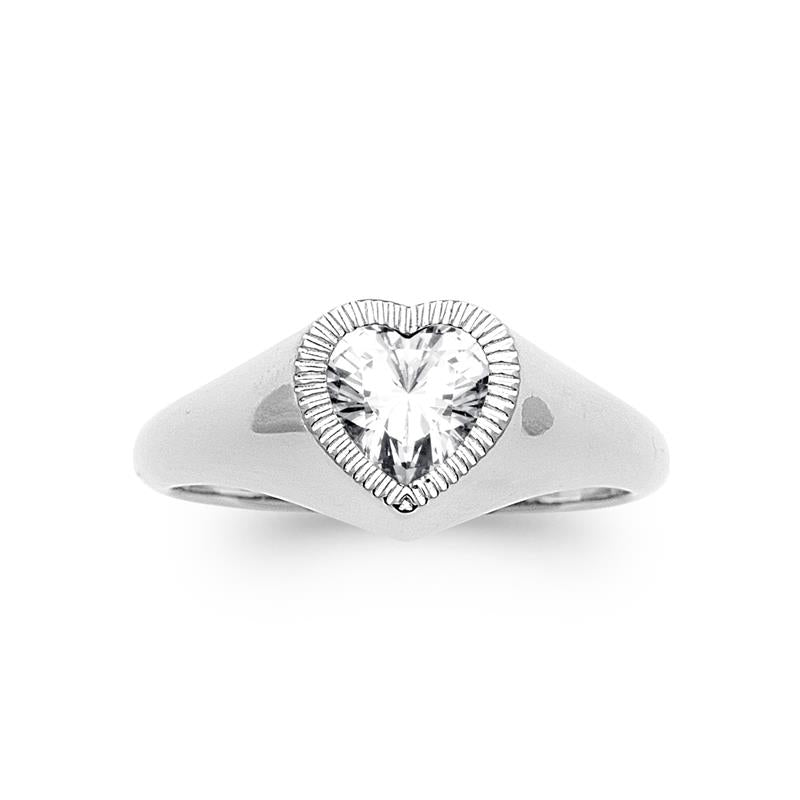 Coque de Nacre Chevalière argent 10006210