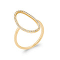 Coque de Nacre Bague plaqué or 2912910