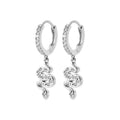 Coque de Nacre Créoles argent 1643610