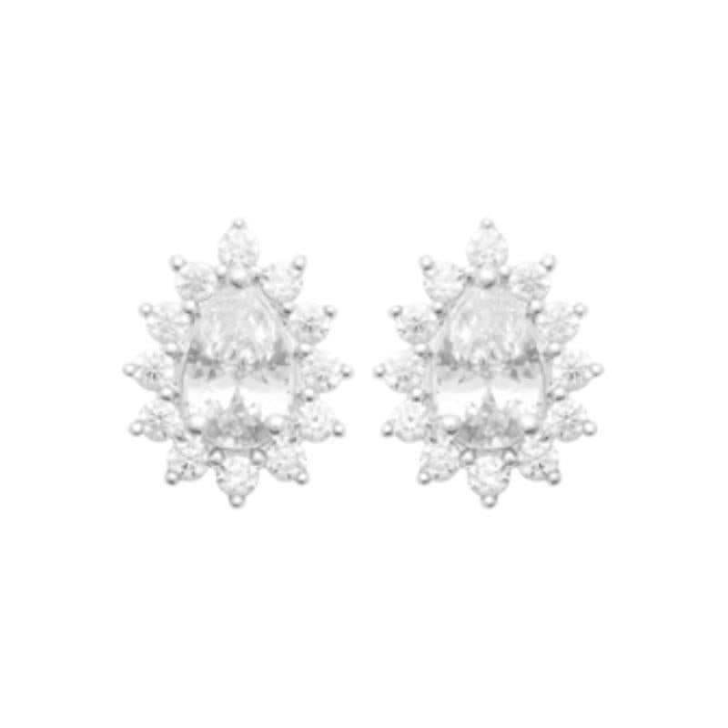 Coque de Nacre Puces d'oreilles argent 13056010