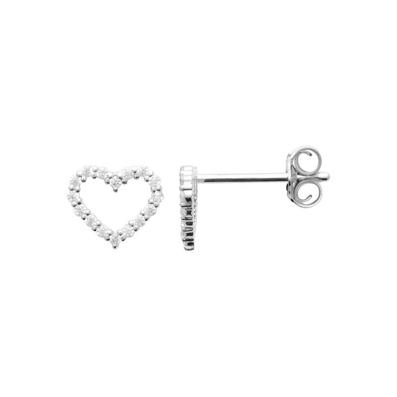 Coque de Nacre Puces d'oreilles argent 13061510