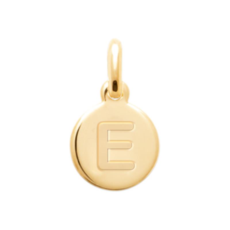 Coque de Nacre Pendentif initiale plaqué or 2775705
