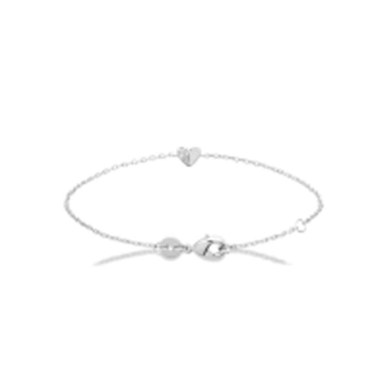 Coque de Nacre Collier argent 873957