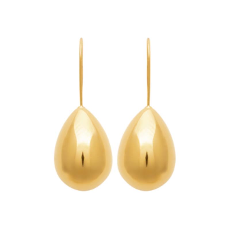 Coque de Nacre Boucles d'oreilles acier doré 3115109