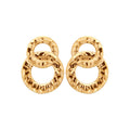 Coque de Nacre Boucles d'oreilles plaqué or 2558000