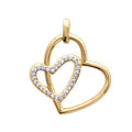 Coque de Nacre Pendentif plaqué or 2876511