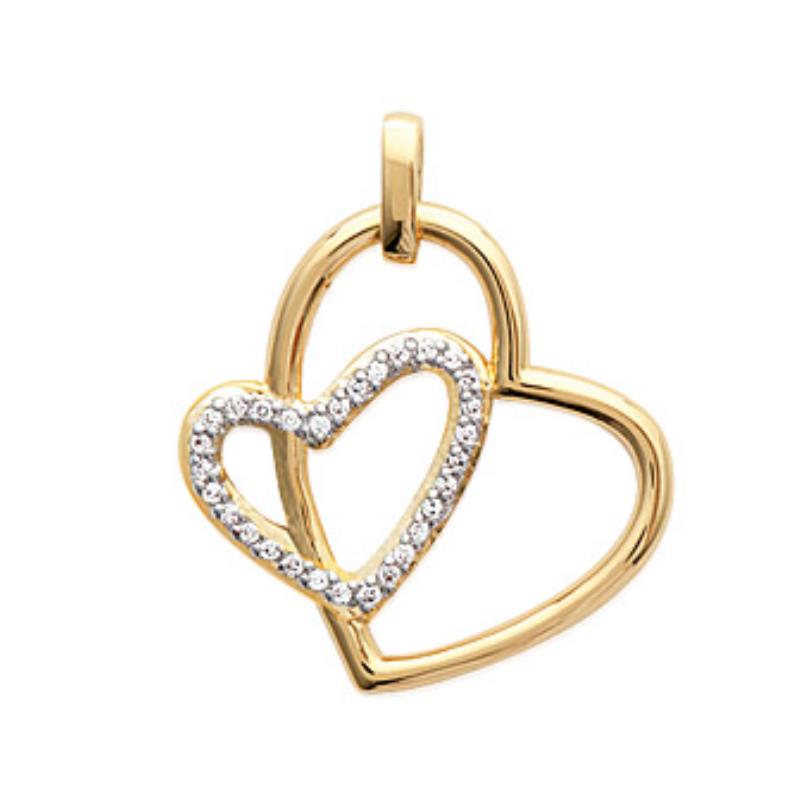 Coque de Nacre Pendentif plaqué or 2876511
