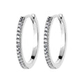 Coque de Nacre Créoles argent 1686310